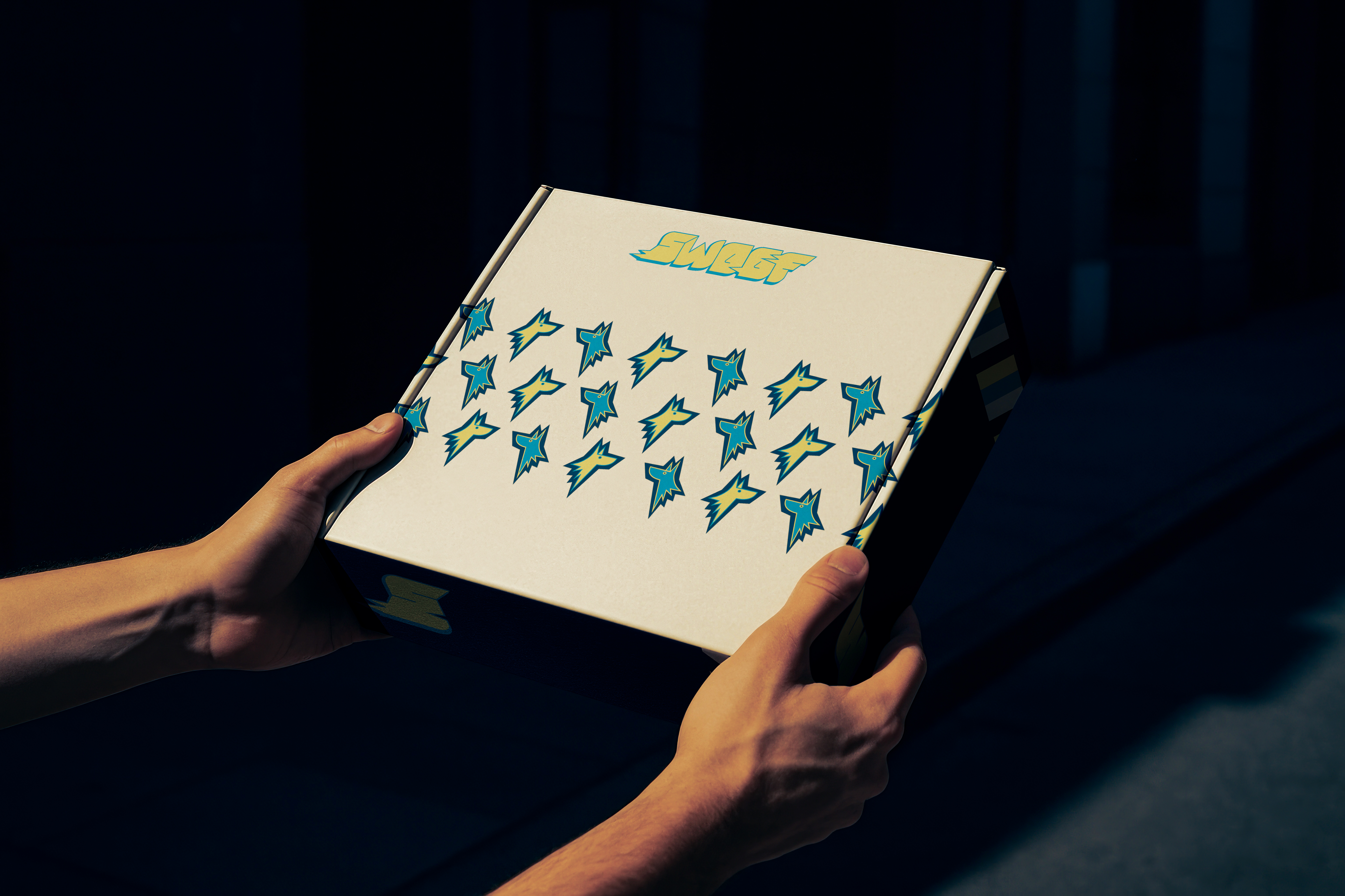 SWOOF, Packaging mockup 2